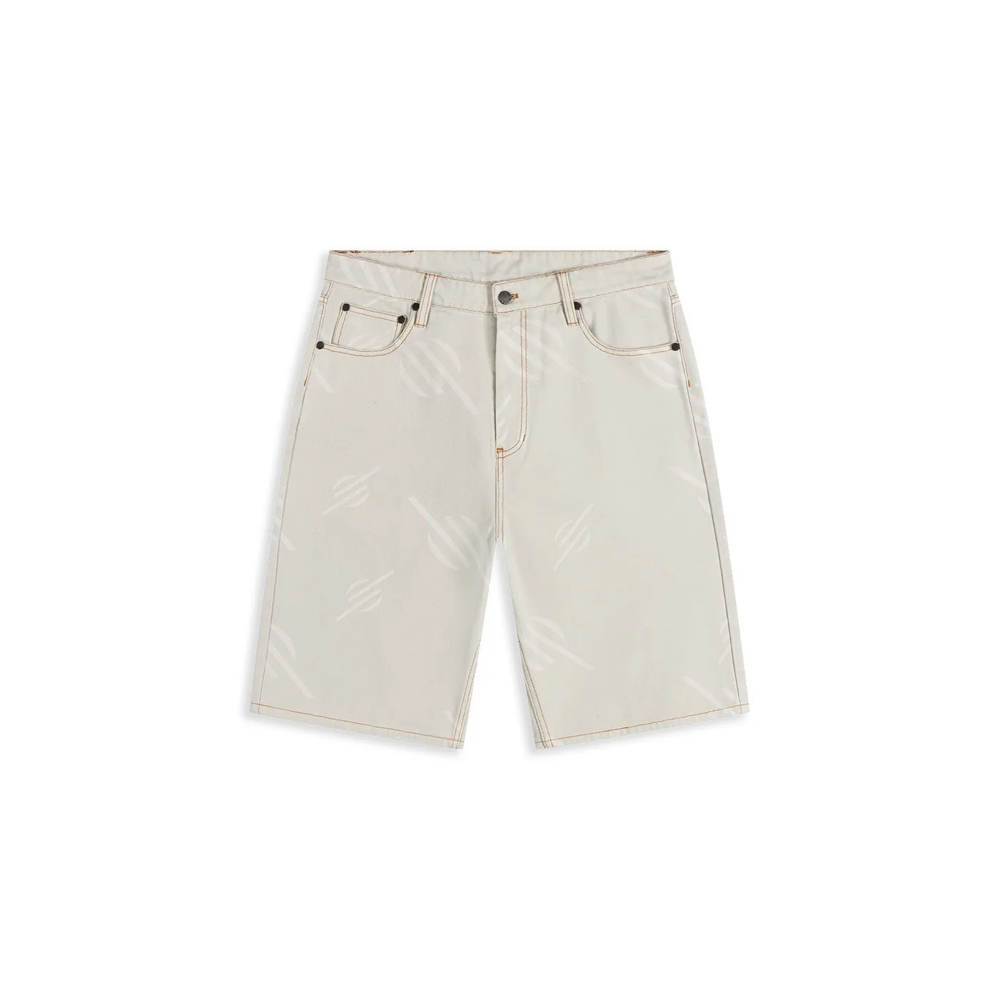 Foggy Dew Monogram Canvas Shorts sold by Daily Paper product image thumbnail 4