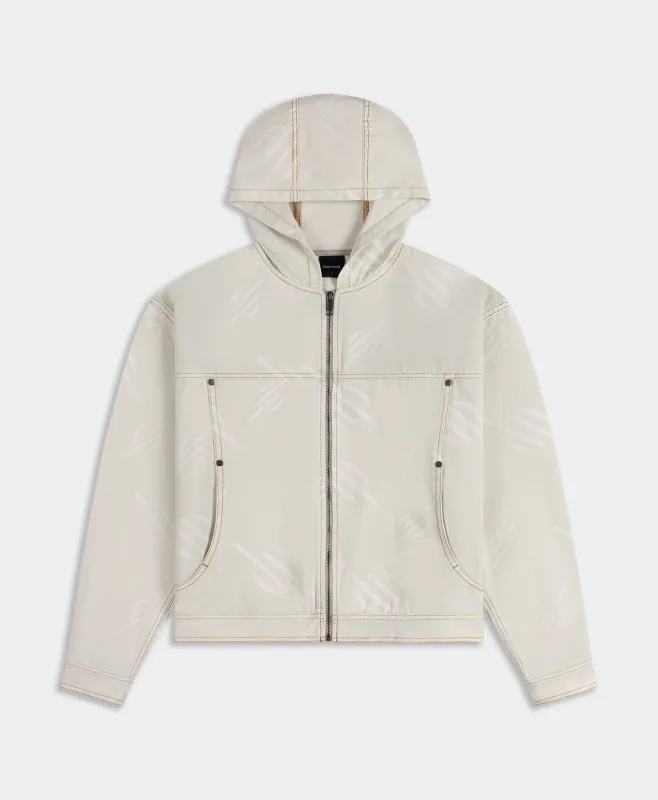 Foggy Dew Monogram Canvas Jacket made by Daily Paper