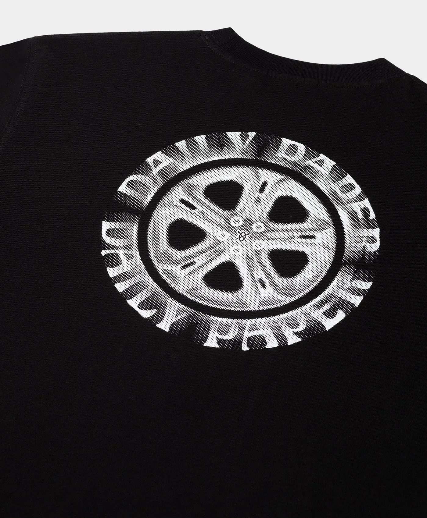 Black Wheel T-Shirt sold by Daily Paper product image thumbnail 4