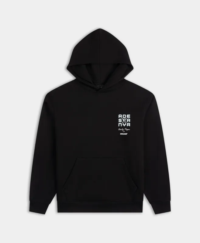 Black DP X Engage Hoodie sold by Daily Paper
