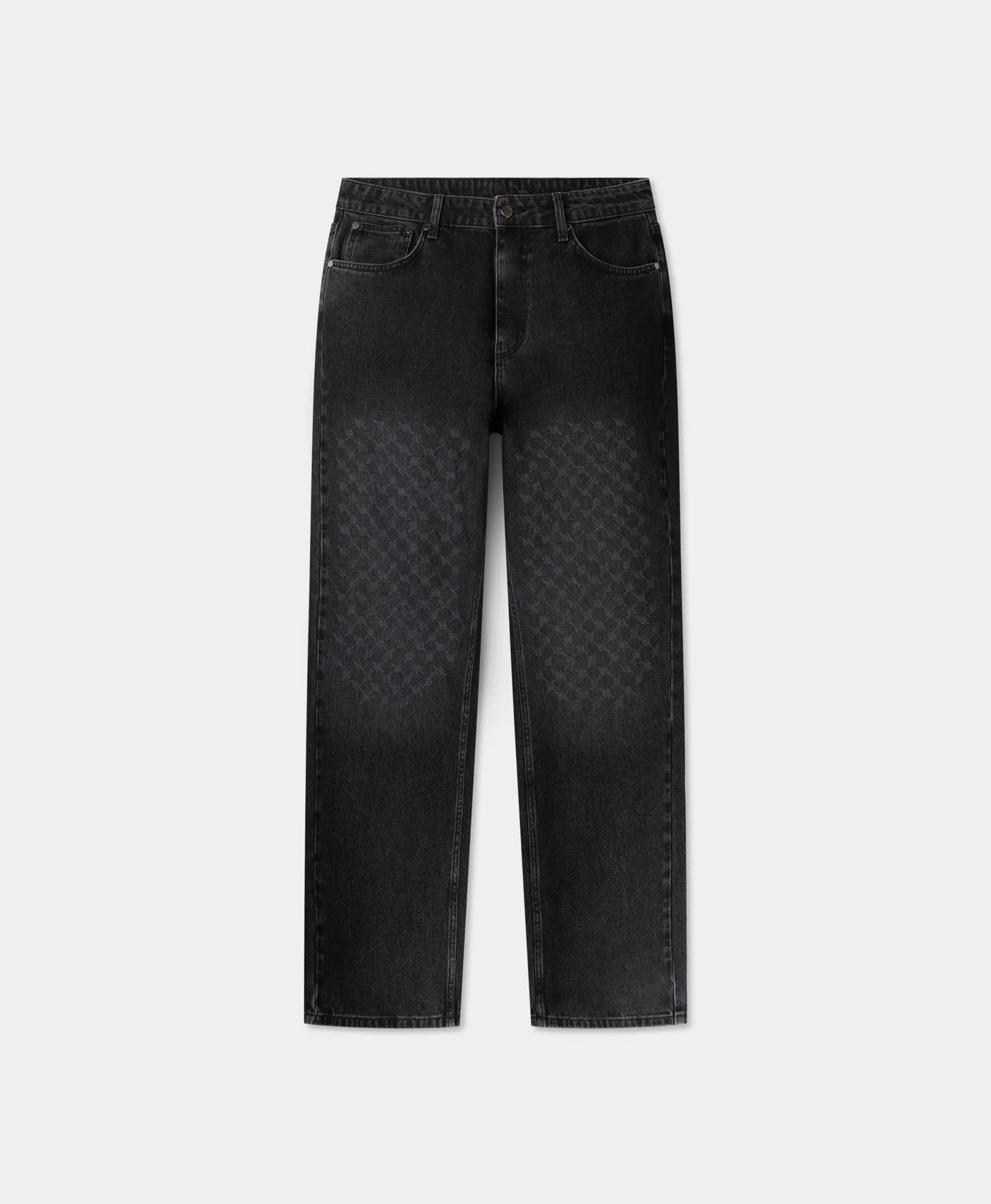 Black Amba Monogram Jeans sold by Daily Paper