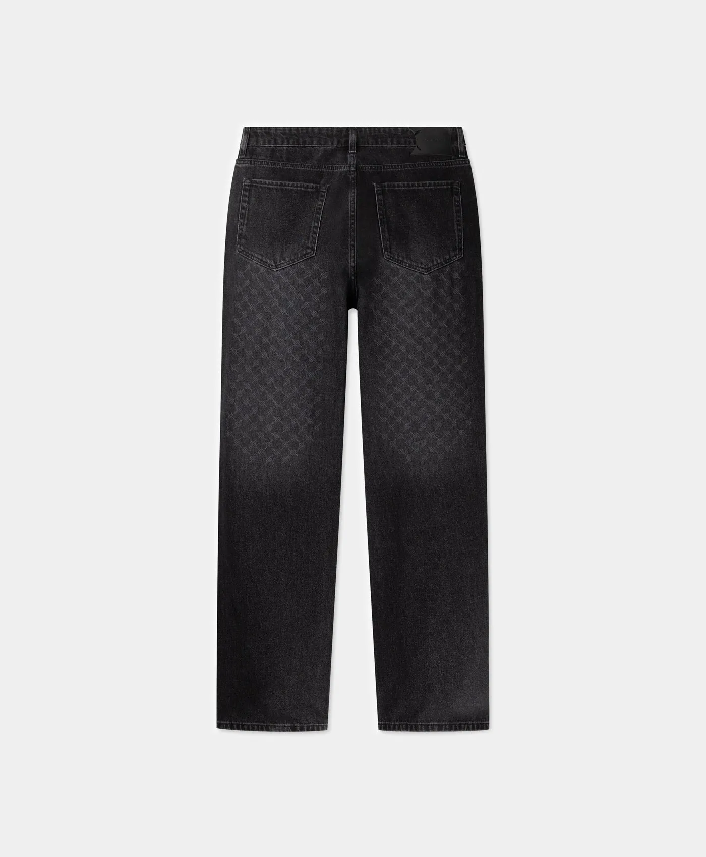 Black Amba Monogram Jeans sold by Daily Paper product image thumbnail 2