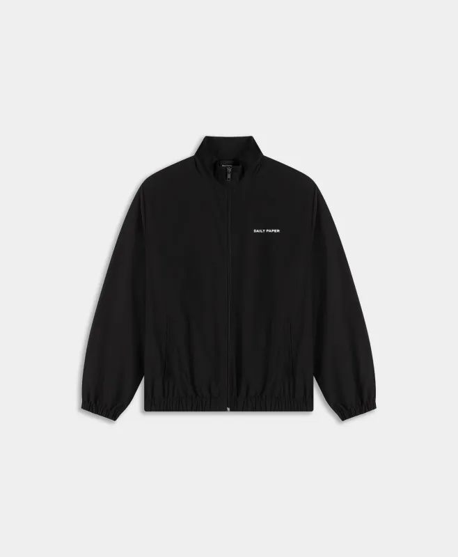 Black Eward Crinkle Jacket made by Daily Paper