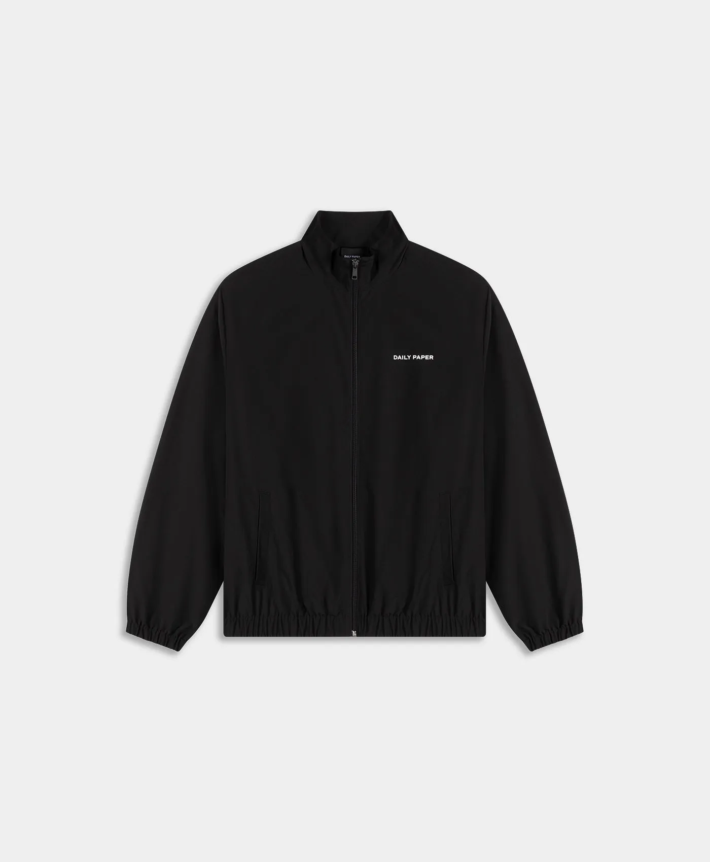 Black Eward Crinkle Jacket sold by Daily Paper