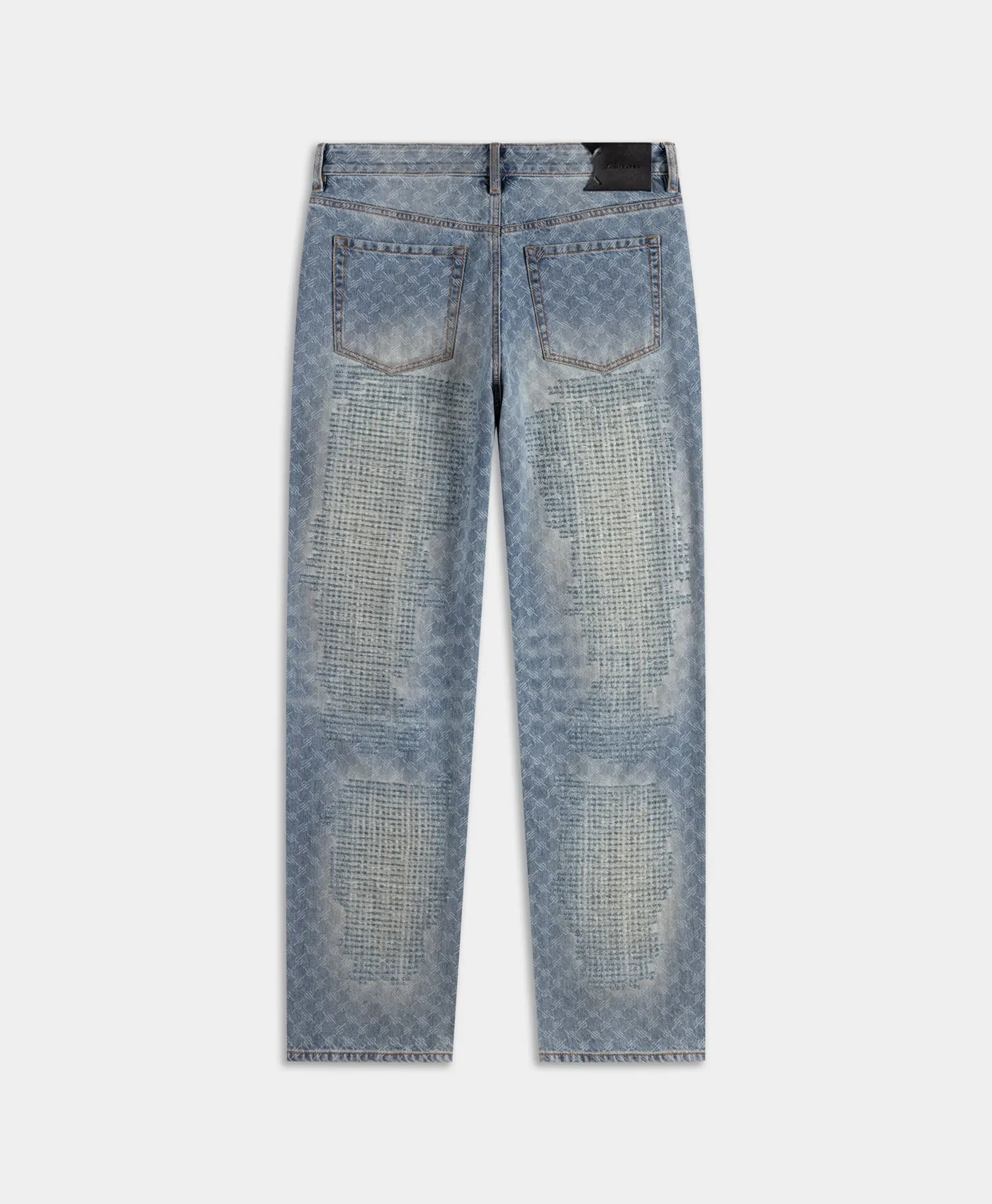 Blue Destroyed Amba Jeans sold by Daily Paper product image thumbnail 2