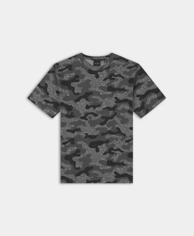 Black Camo T-Shirt made by Daily Paper