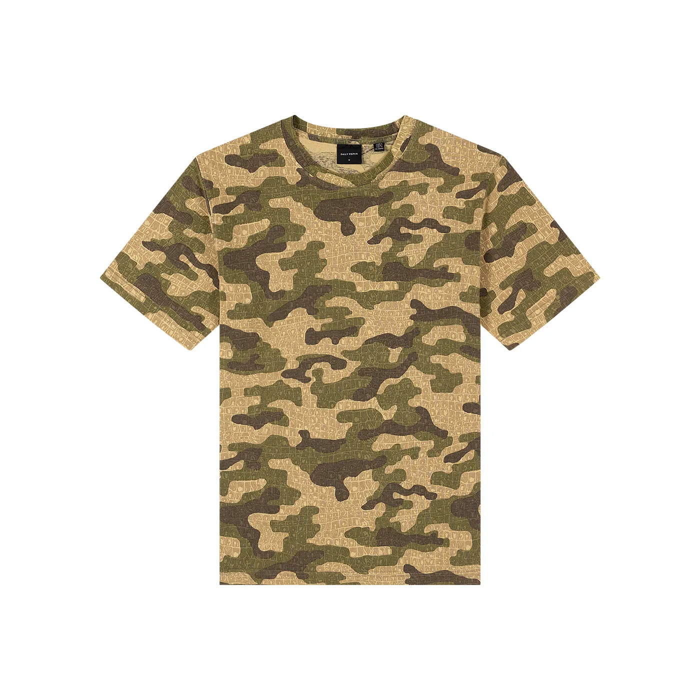 Multi-Colored Camo T-Shirt sold by Daily Paper product image thumbnail 3