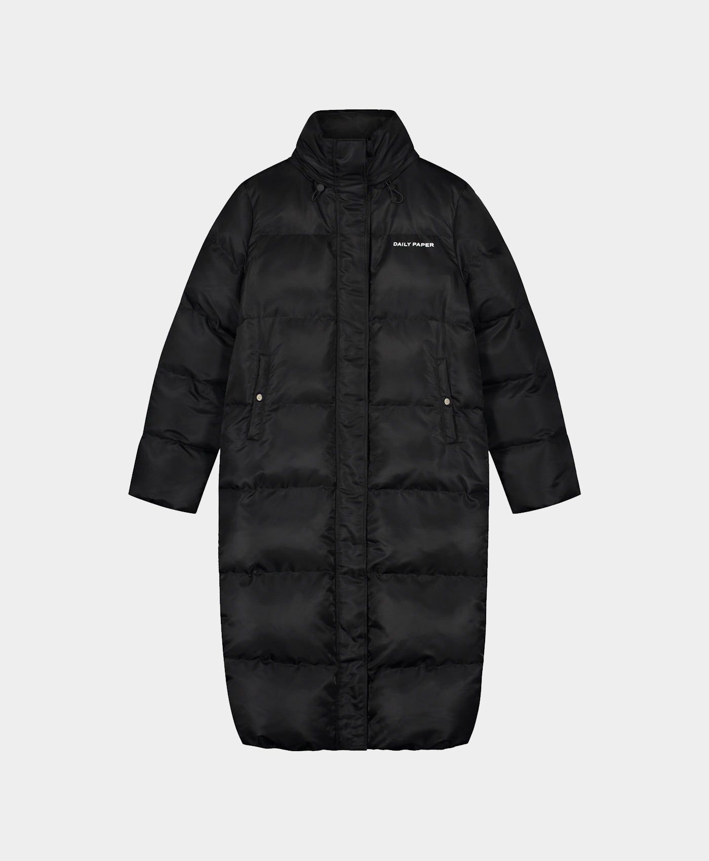 Black Epuff Long Jacket sold by Daily Paper