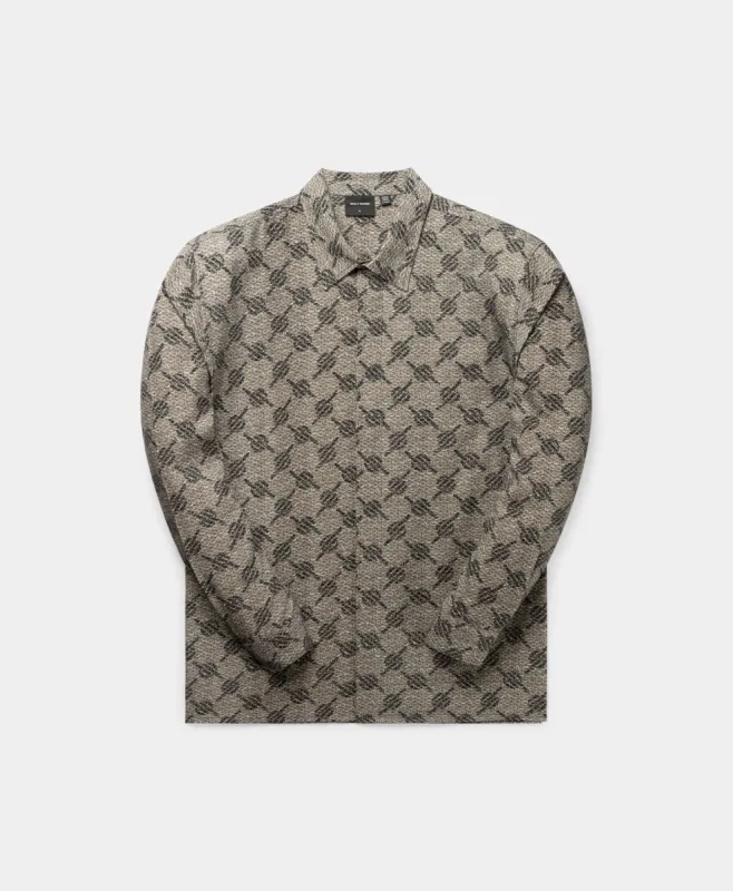Rabbit Grey Tope Bubblewrap Longsleeve Shirt sold by Daily Paper