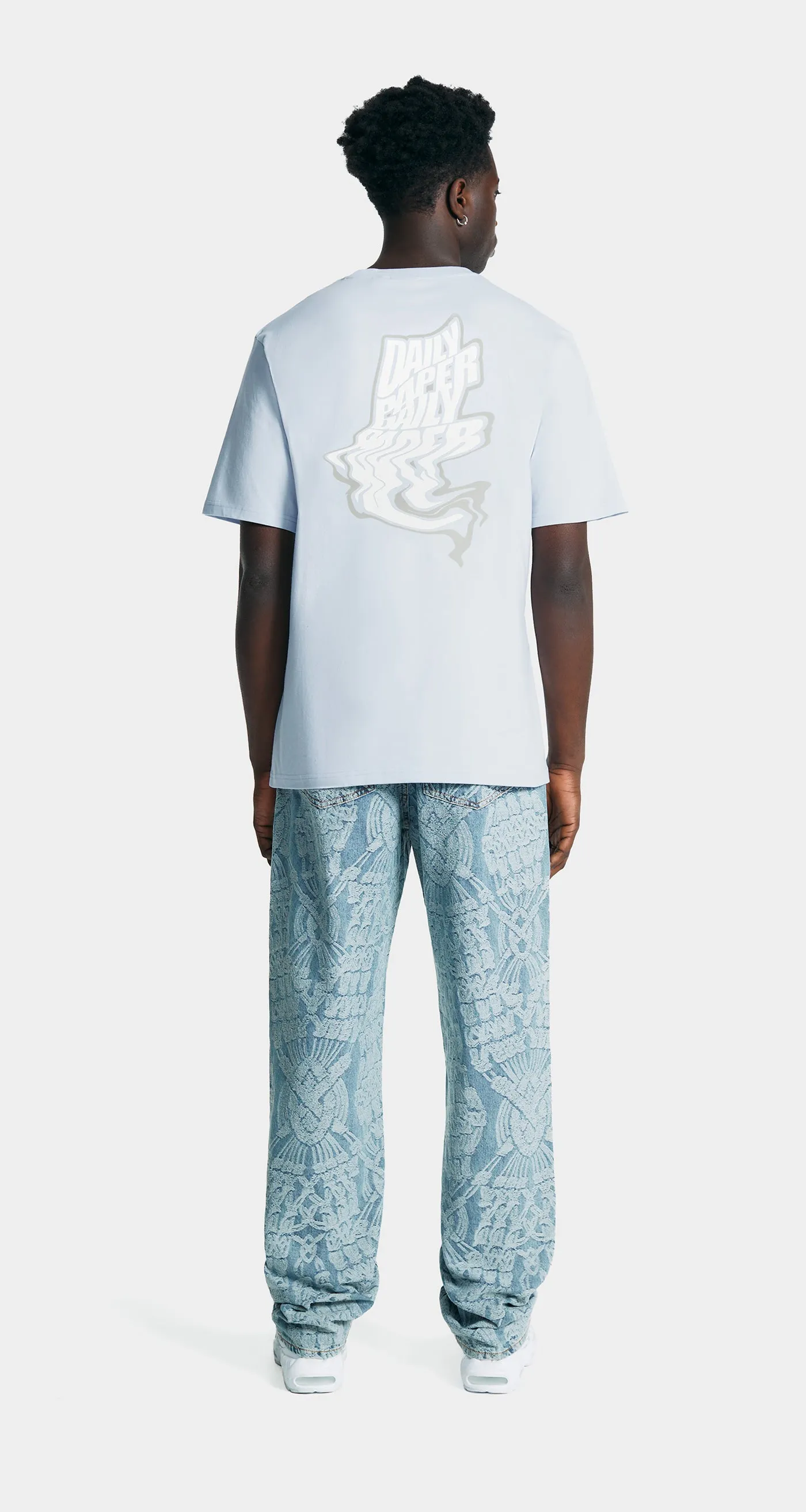 Halogen Blue Reflection T-Shirt sold by Daily Paper product image thumbnail 3