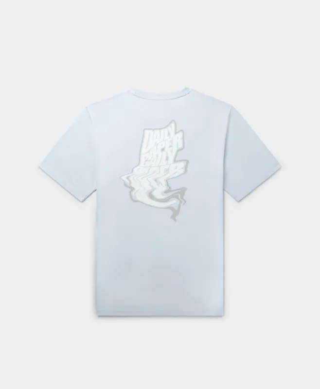 Halogen Blue Reflection T-Shirt sold by Daily Paper