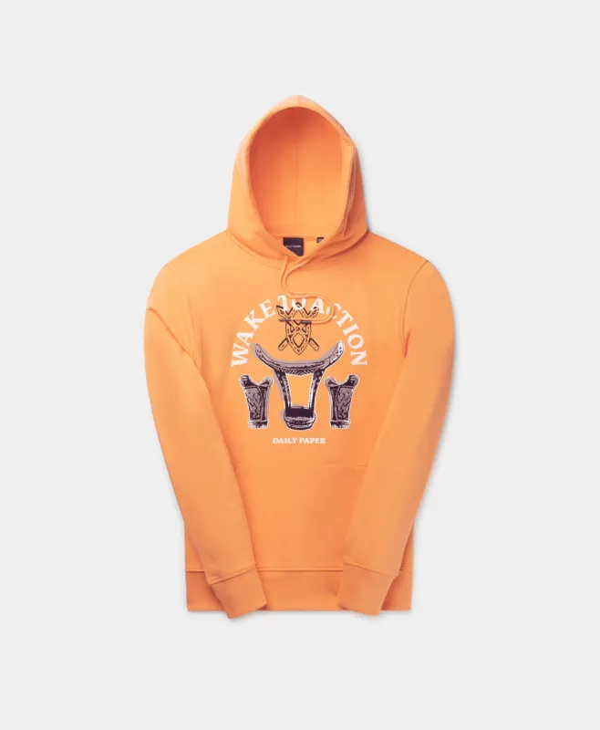 Tangerine Orange Rivo Hoodie sold by Daily Paper