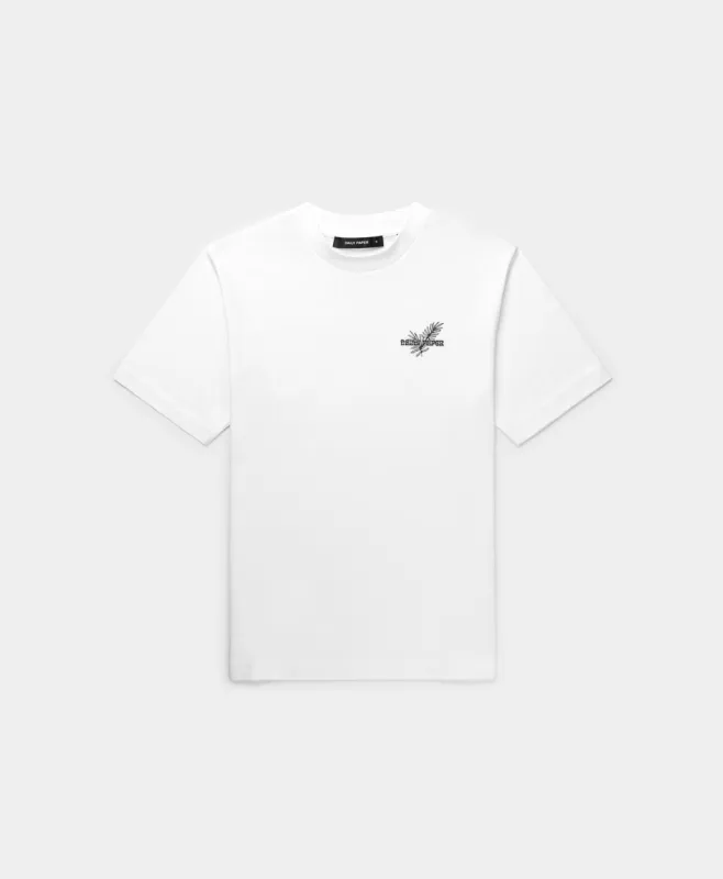 White Paislee T-Shirt sold by Daily Paper