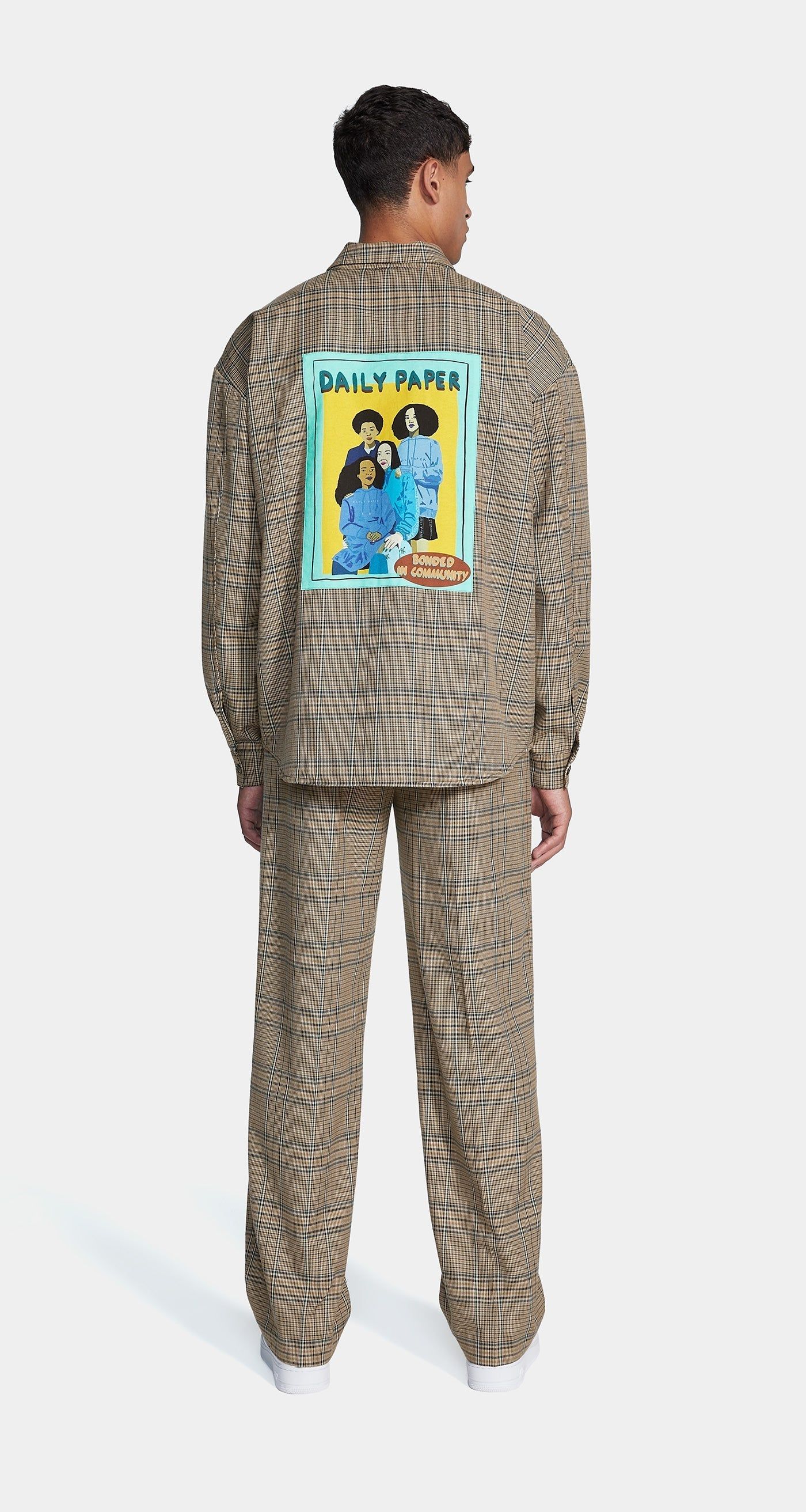 Beige Blue Hoshad Pants sold by Daily Paper product image thumbnail 4