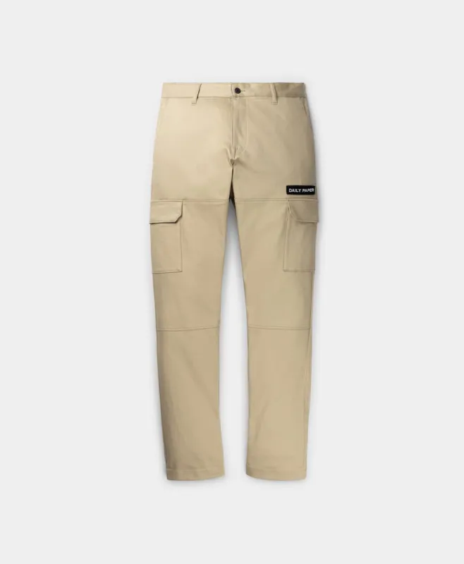 Twill Beige Ecargo Pants sold by Daily Paper