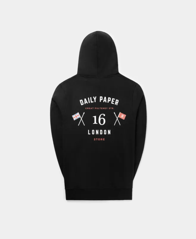 Black White London Flagship Store Hoody sold by Daily Paper
