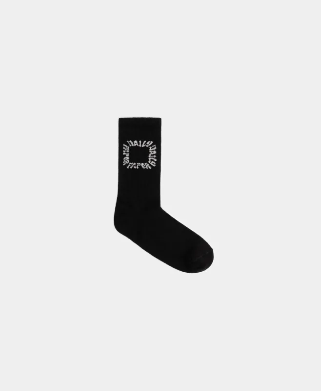 Black Pape Socks sold by Daily Paper