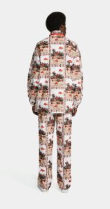 Red Grey Ramses Jacket sold by Daily Paper