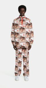 Red Grey Ramses Jacket sold by Daily Paper