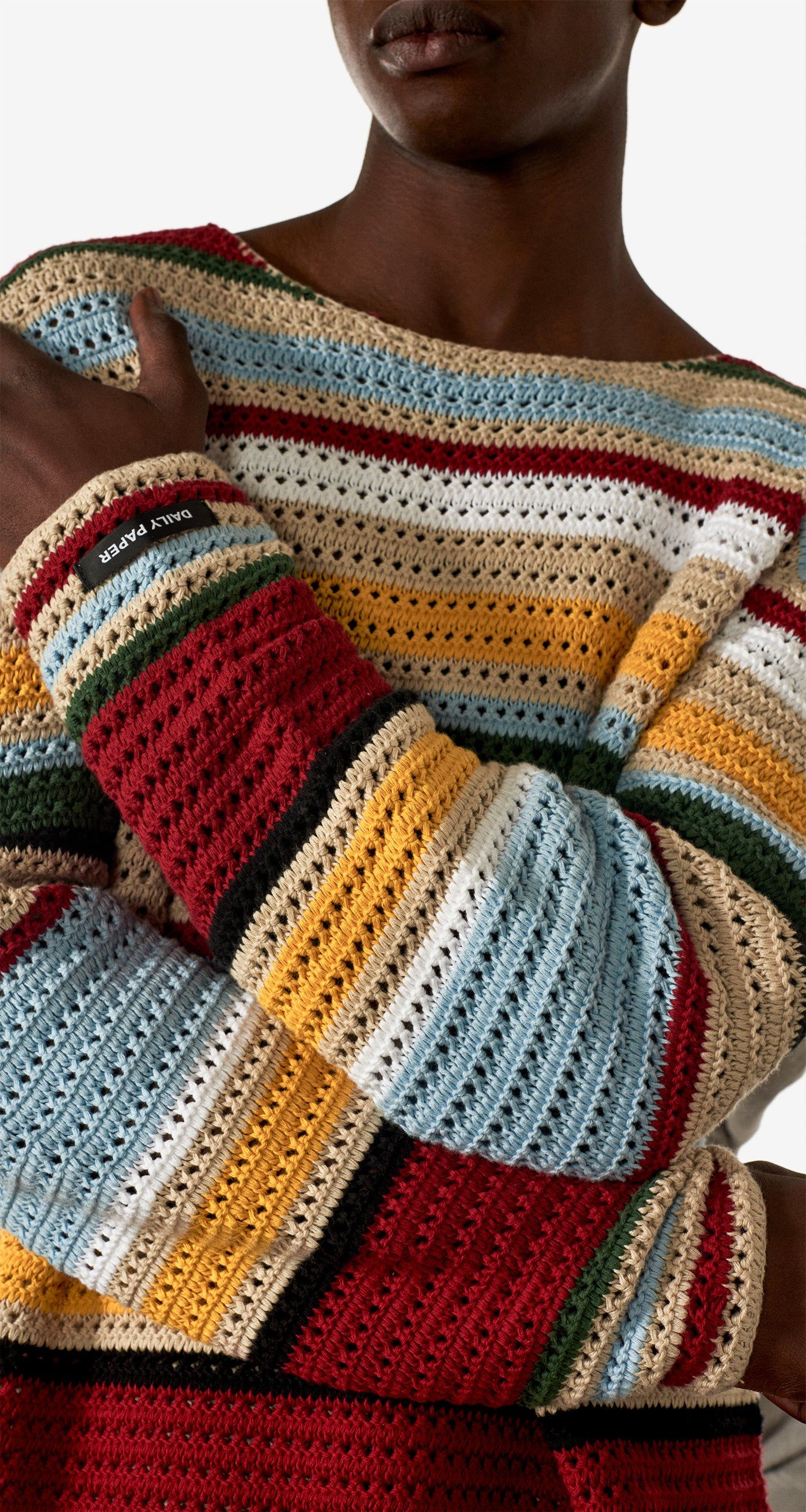 Multicolor Stripe Regara Sweater sold by Daily Paper product image thumbnail 5