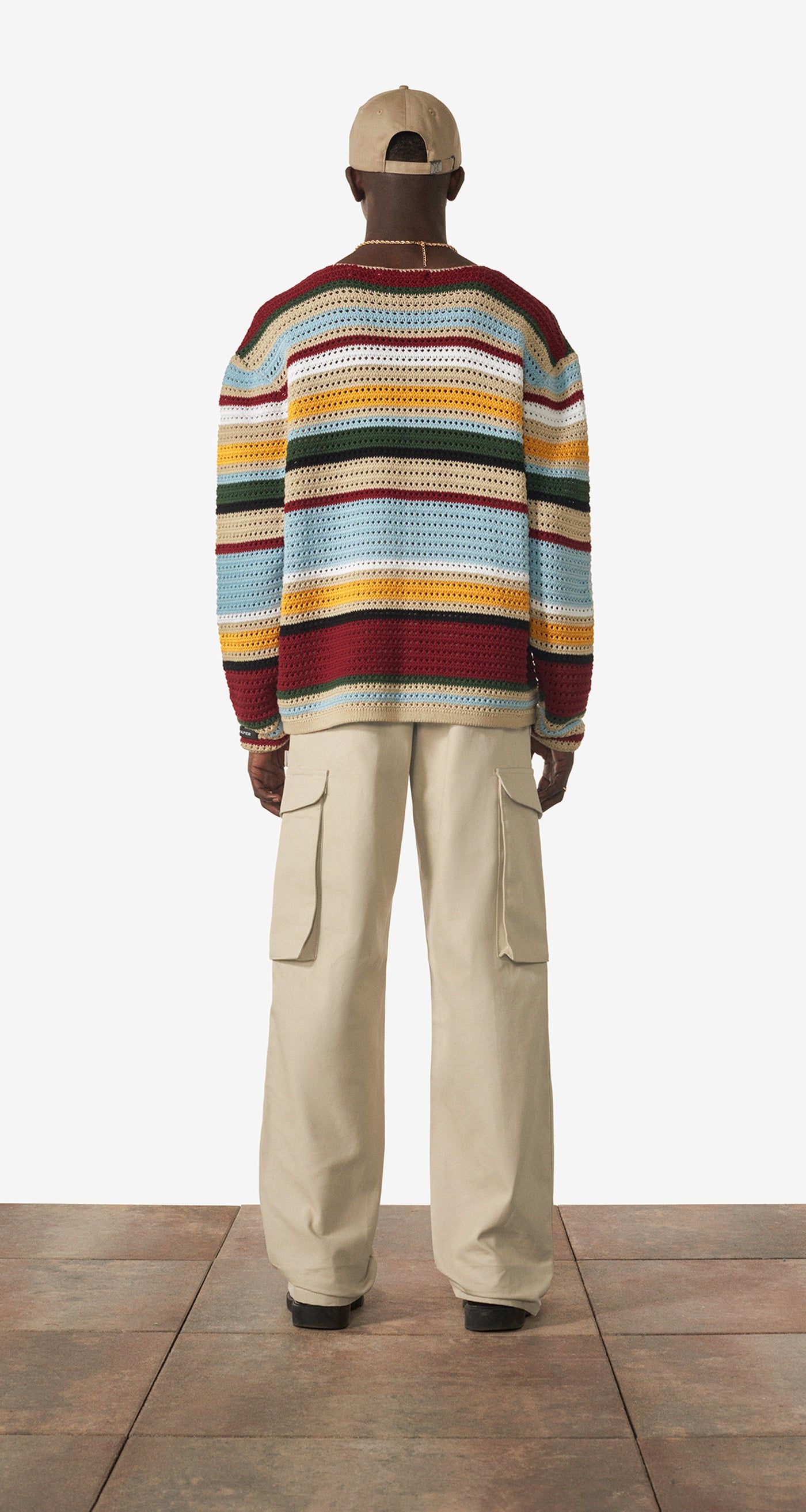 Multicolor Stripe Regara Sweater sold by Daily Paper product image thumbnail 4