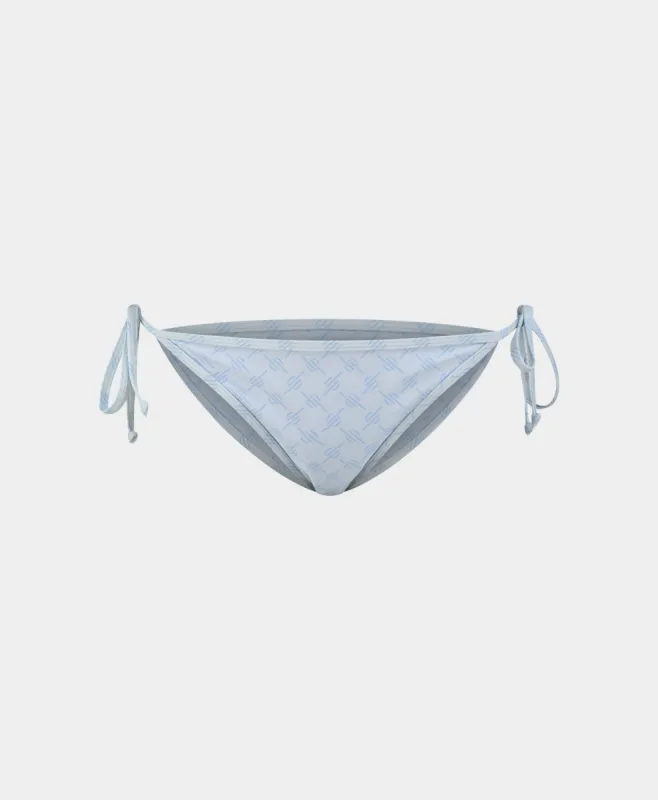 Halogen Blue Reya Monogram Bikini Bottom sold by Daily Paper