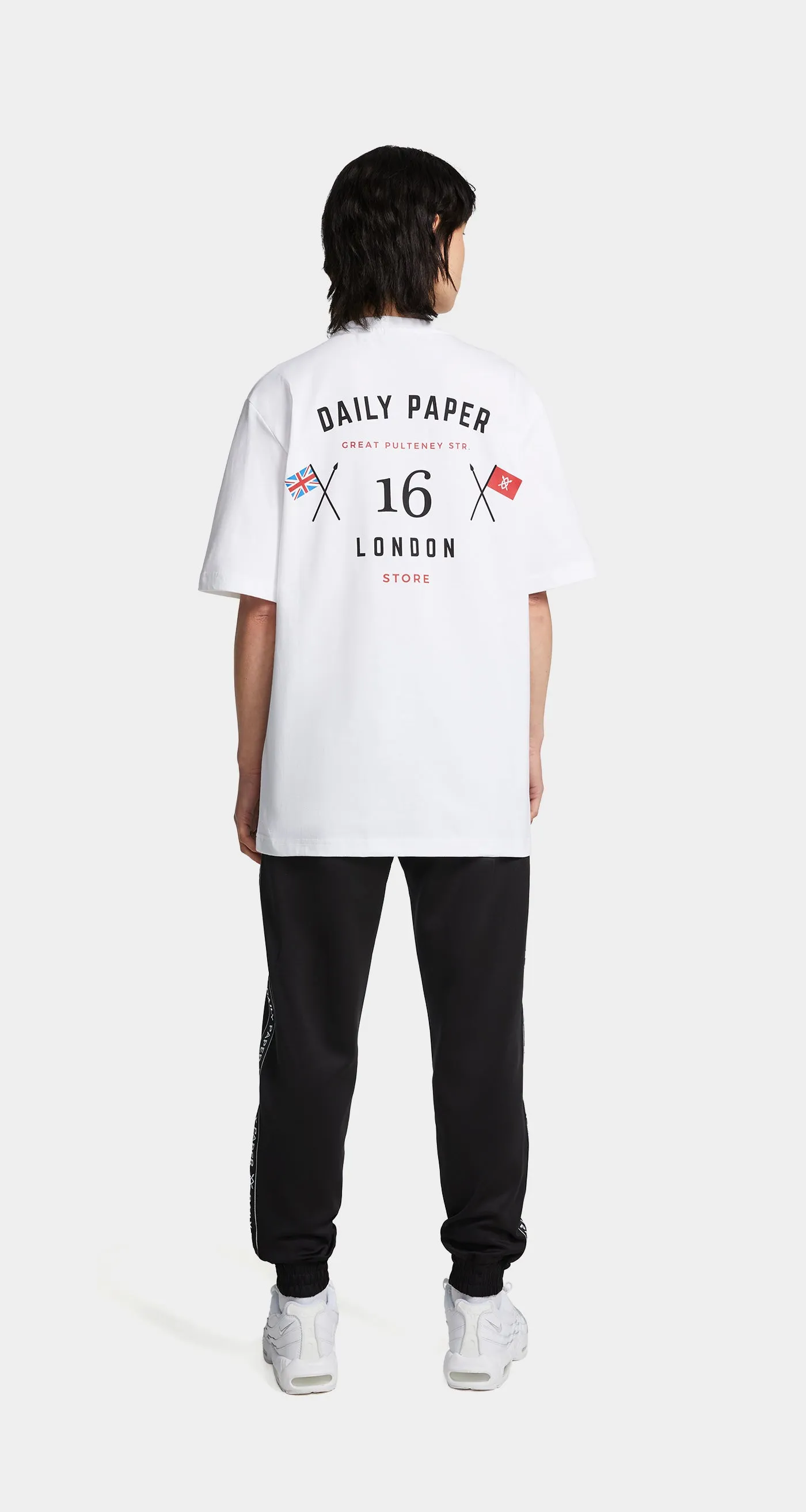 White Black London Flagship Store T-Shirt sold by Daily Paper product image thumbnail 3