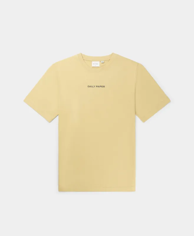 Taos Beige Logotype T-Shirt sold by Daily Paper