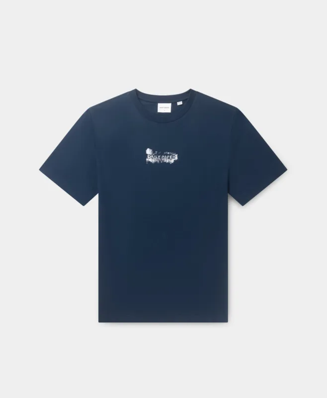 Peagant Blue Scratch Logo T-Shirt sold by Daily Paper