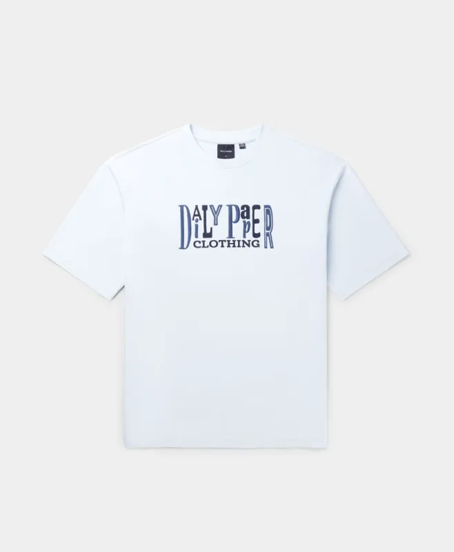 Halogen Blue United Type Boxy T-Shirt sold by Daily Paper