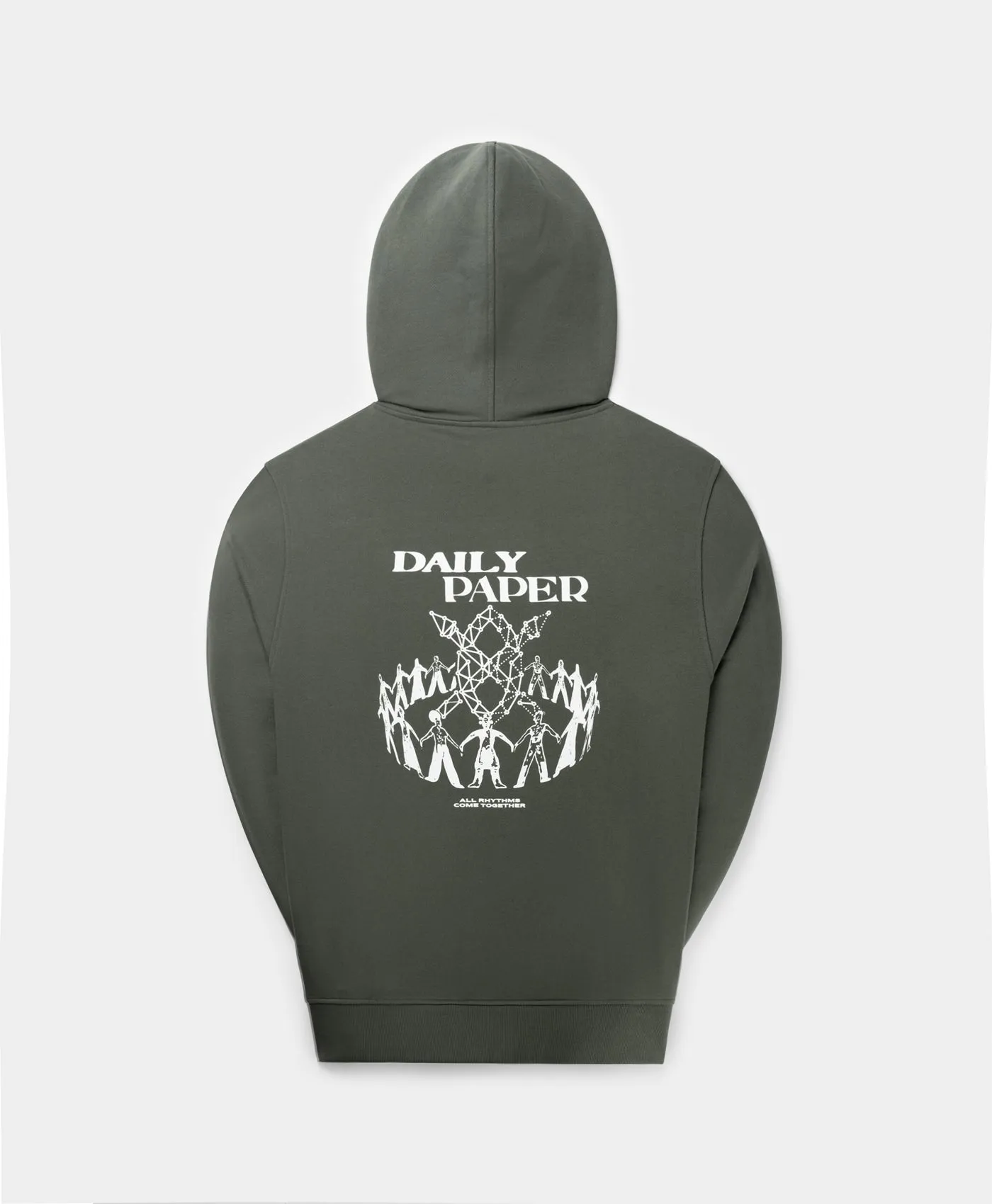 Chimera Green Hand In Hand Hoodie sold by Daily Paper