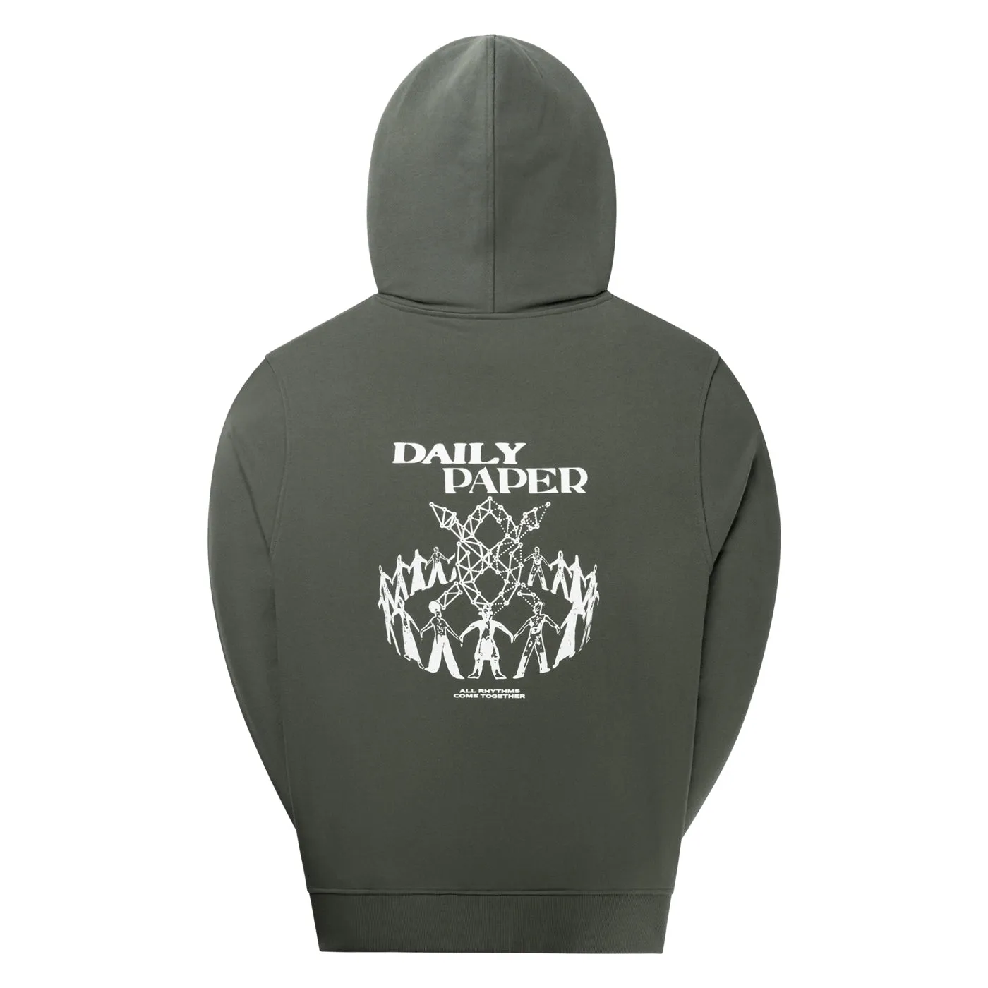 Chimera Green Hand In Hand Hoodie sold by Daily Paper product image thumbnail 5