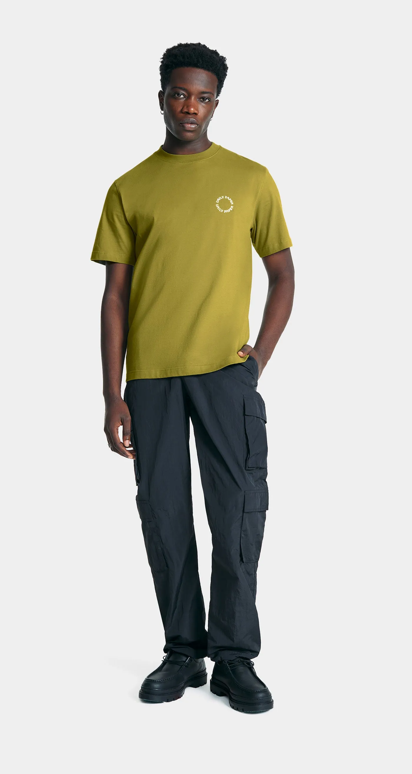 Cardamon Green Orbit T-Shirt sold by Daily Paper product image thumbnail 2