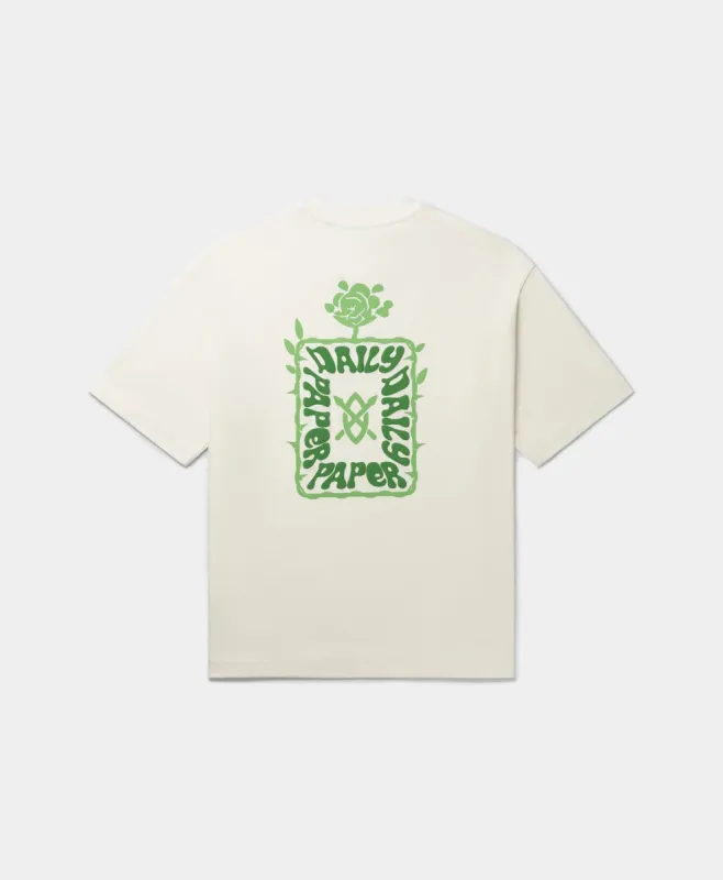 Egret White Paz T-Shirt sold by Daily Paper