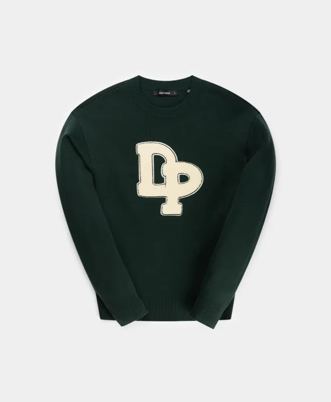 Dark Green Naho Sweater sold by Daily Paper