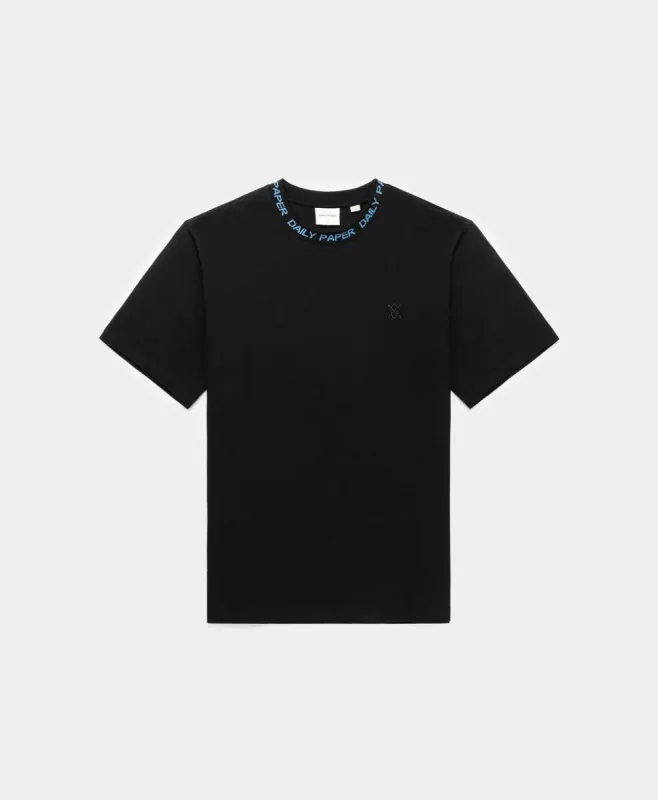 Black Blue Erib T-Shirt sold by Daily Paper