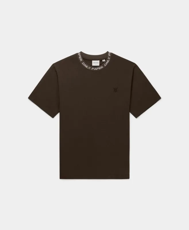 Hot Fudge Brown Erib T-Shirt sold by Daily Paper