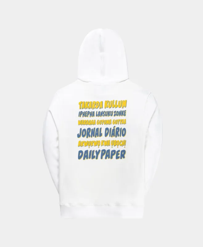 White Remulto Hoody sold by Daily Paper