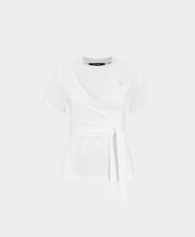 White Melody T-Shirt sold by Daily Paper