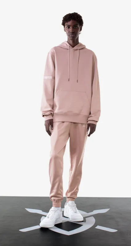 Old Pink Tonal Captain Hoody sold by Daily Paper