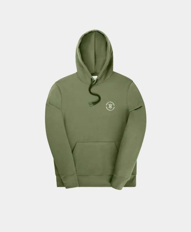 Clover Green Circle Hoody sold by Daily Paper