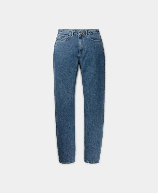 Mid Blue Ayachi Pants made by Daily Paper