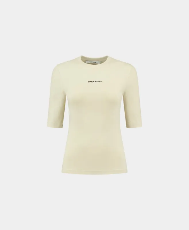 Overcast Beige Ehalf T-Shirt sold by Daily Paper