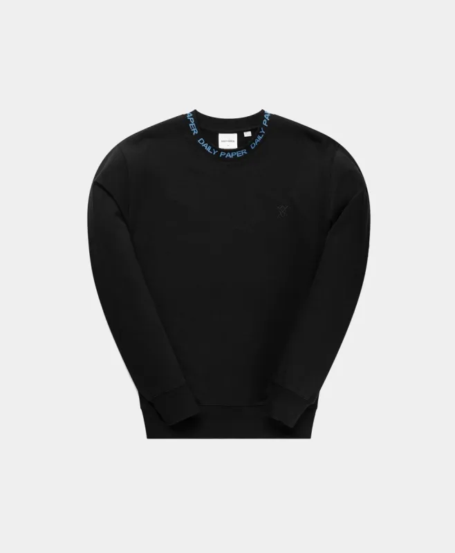 Black Blue Erib Sweater sold by Daily Paper