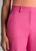 Flat Front Tapered Dress Pants for Tall Women in Cosmo Pink sold by American Tall