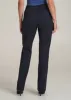 Straight Leg Dress Pants for Tall Women in Deep Navy sold by American Tall