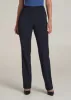 Straight Leg Dress Pants for Tall Women in Deep Navy sold by American Tall