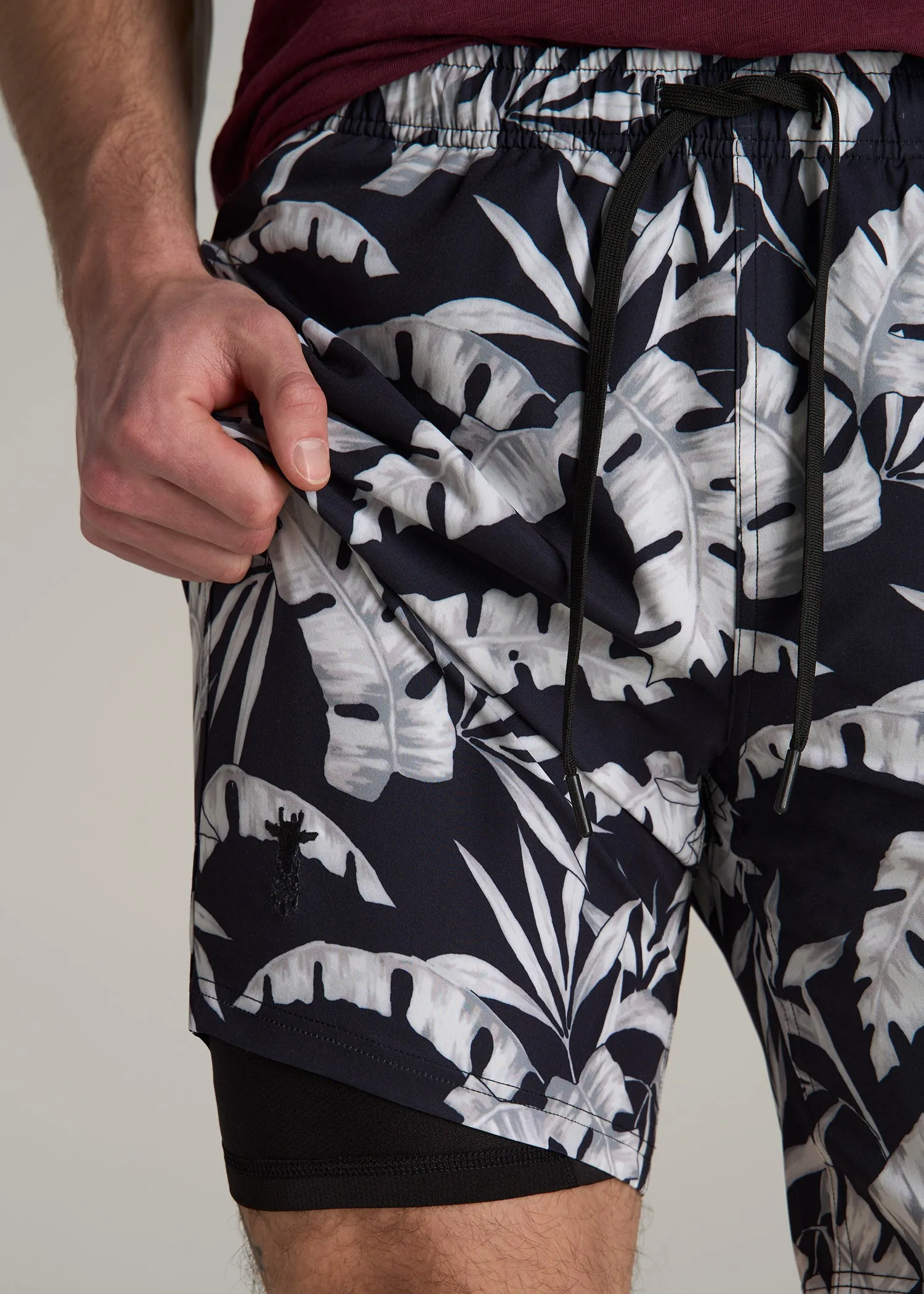 Volley Swim Shorts for Tall Men in White Palm sold by American Tall product image thumbnail 2