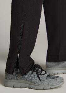 RELAXED FIT Lightweight Athletic Pants for Tall Men in Black sold by American Tall