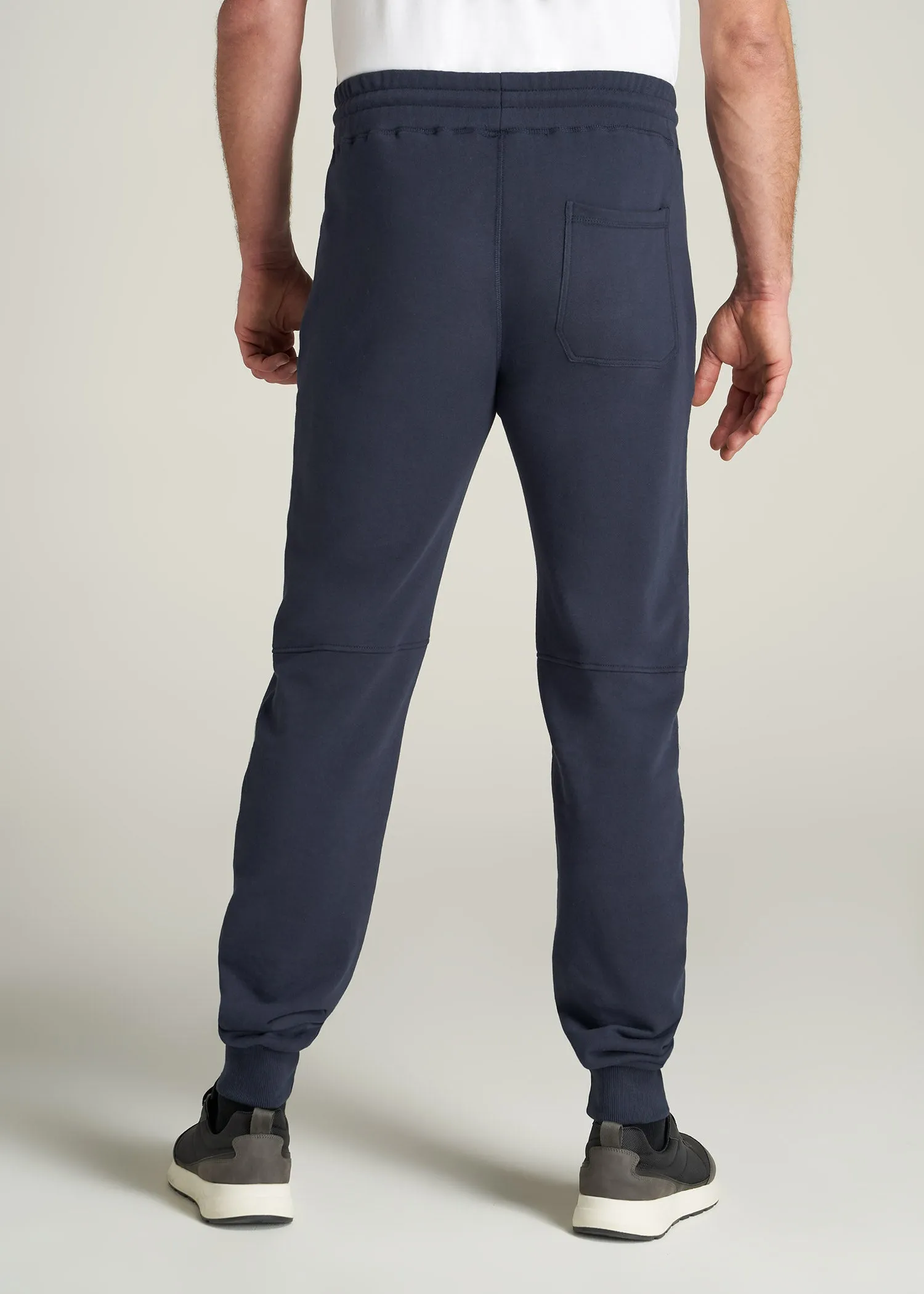 Wearever French Terry Joggers for Tall Men in Navy sold by American Tall product image thumbnail 5